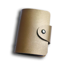 Load image into Gallery viewer, New PU Leather Function 24 Bits Card Case Business Card Holder