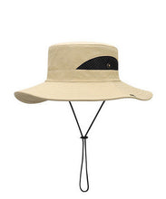 Load image into Gallery viewer, Fisherman Hat Fishing Sunscreen Breathable Outdoor Large Brim