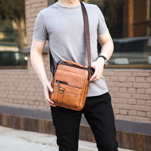 Load image into Gallery viewer, Retro Men's Shoulder Bag Brief Messenger Bag