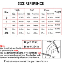 Load image into Gallery viewer, Sports Men Pressurized Elastic Knee Pads