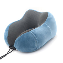Load image into Gallery viewer, U Shaped Memory Foam Neck Pillows Soft Travel Pillow