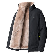 Load image into Gallery viewer, Winter Windproof Warm Thick Fleece Jacket Men Fashion Casual Coat