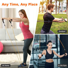 Load image into Gallery viewer, 120cm Yoga Pull Rope Resistance Bands
