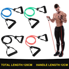 Load image into Gallery viewer, 120cm Yoga Pull Rope Resistance Bands