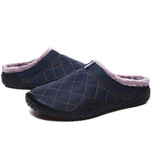 Load image into Gallery viewer, Mens Winter Warm Fur Slippers Slip-free Indoor and Outdoor Slip-ons