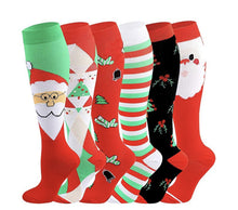 Load image into Gallery viewer, Christmas Compression Socks for Women & Men