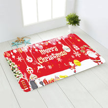 Load image into Gallery viewer, Christmas Carpet Non-slip Soft Door Mat