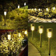 Load image into Gallery viewer, 10Pcs Solar Garden Light Outdoor Solar Power Lantern Waterpoof Landscape Decoration Lighting