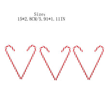 Load image into Gallery viewer, 12 pcs Christmas Tree Pendants Candy Canes