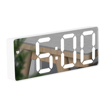 Load image into Gallery viewer, Mirror Alarm Clock LED Digital Clock