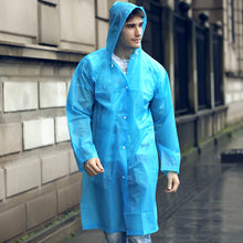 Load image into Gallery viewer, Tourism Outdoor Hiking Rain Poncho Hooded Rain Coat