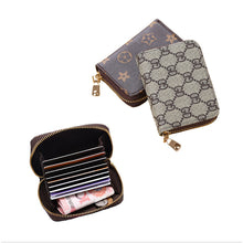 Load image into Gallery viewer, Women's Leather Card Wallets