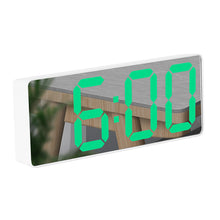 Load image into Gallery viewer, Mirror Alarm Clock LED Digital Clock