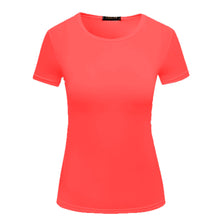 Load image into Gallery viewer, women's fashion solid color t-shirt