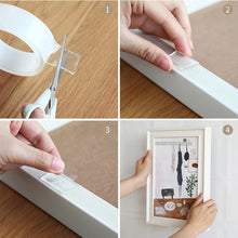Load image into Gallery viewer, Transparent Nano Tape Washable Reusable Double-Sided Tape