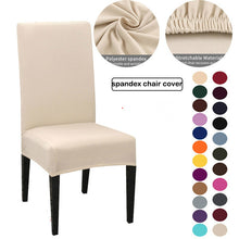 Load image into Gallery viewer, Solid Color Chair Cover