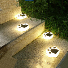 Load image into Gallery viewer, 2 Pack Solar Bear Paw Light