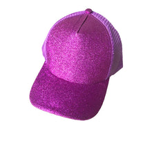 Load image into Gallery viewer, New Glitter Ponytail Baseball Cap