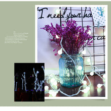 Load image into Gallery viewer, 5M 50Led small ball lamp string Christmas lighting