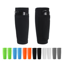 Load image into Gallery viewer, 1 Pair Sports Soccer Shin Guard Pad Sleeve Sock Scoccer shin pad