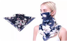 Load image into Gallery viewer, Flower Print Lightweight Scarf