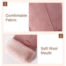 Load image into Gallery viewer, Women Furry Warm Mitts Gloves