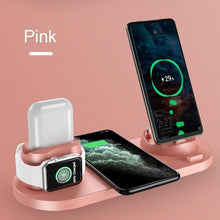 Load image into Gallery viewer, 6 in 1 Wireless Charger Dock Station