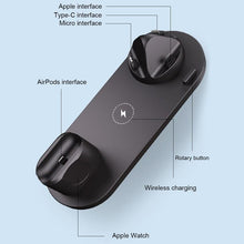 Load image into Gallery viewer, 6 in 1 Wireless Charger Dock Station