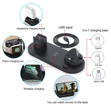 Load image into Gallery viewer, 6 in 1 Wireless Charger Dock Station