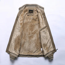 Load image into Gallery viewer, Autumn Men Casual Solid Fashion Vintage Warm Jackets