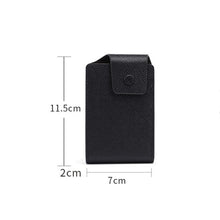 Load image into Gallery viewer, Unisex PU Leather Business ID Credit Card Wallet Holder