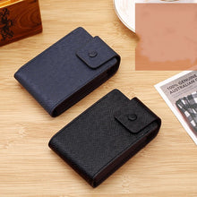 Load image into Gallery viewer, Unisex PU Leather Business ID Credit Card Wallet Holder