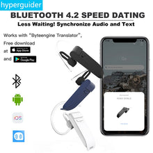 Load image into Gallery viewer, Translator Earphone Wireless business earbuds Bluetooth Off line Translate Headset