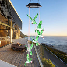 Load image into Gallery viewer, Color Changing Led Mobile Hummingbird Solar Lights