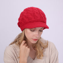 Load image into Gallery viewer, Fleece Warm Rabbit Wool Beret