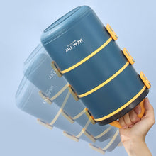 Load image into Gallery viewer, Multiple Layers Stainless Steel Thermal Lunch Box