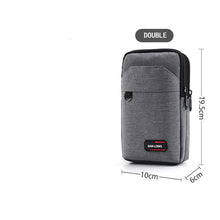 Load image into Gallery viewer, Waterproof Waist Bag Purse Double Layer Outdoor Military Waist Fanny Pack
