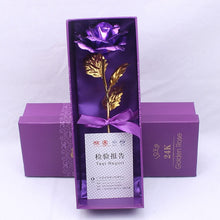 Load image into Gallery viewer, 24K Gold Foil Rose Flower Creative Gift Emulated Flower