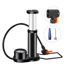 Load image into Gallery viewer, Portable bicycle motorcycle car family pedal air pump