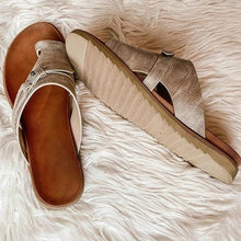 Load image into Gallery viewer, Women’s Fashion Retro Flat Bunion Sandals