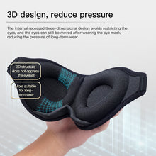 Load image into Gallery viewer, 3D Memory Foam Silk Sleep Eyeshade