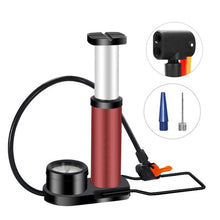 Load image into Gallery viewer, Portable bicycle motorcycle car family pedal air pump