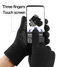 Load image into Gallery viewer, Winter Gloves For Men Thick Touch Screen Windproof
