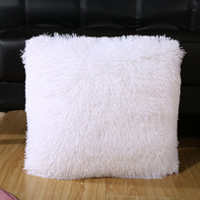 Load image into Gallery viewer, 43*43cm Plush Furry Cushion Cover Throw Pillow Case Home Bed Room Sofa Decor