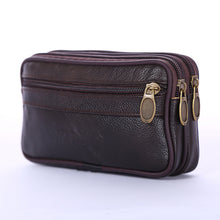 Load image into Gallery viewer, New Men’s Waist Bag Vintage Fashion PU Leather Belts Pouch