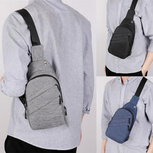 Load image into Gallery viewer, USB Charging Shoulder Bag