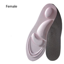 Load image into Gallery viewer, 2 Pair 4D Sponge Pain Relief Soft Insoles