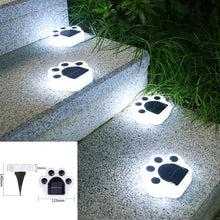 Load image into Gallery viewer, 2 Pack Solar Bear Paw Light