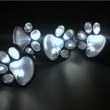 Load image into Gallery viewer, 4pcs LED Solar Light Outdoor Street Light Solar Cat Animal Paw Print Light