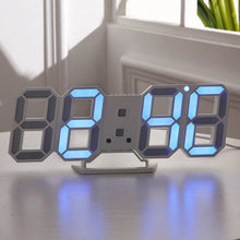 Load image into Gallery viewer, 3D Large LED Digital Wall Clock Date Time Celsius Nightlight